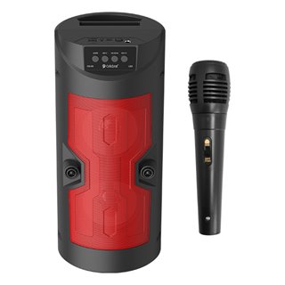 CELEBRAT φορητό ηχείο OS-09 με μικρόφωνο, 10W, BT/TF/USB/AUX, FM, μαύρο