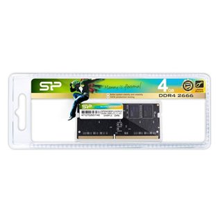 SILICON POWER Μνήμη DDR4 SODimm SP004GBSFU266N02, 4GB, 2666MHz, CL19