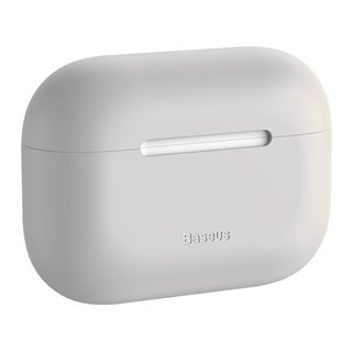 BASEUS θήκη σιλικόνης WIAPPOD-ABZ0G για Apple Airpods Pro, γκρι