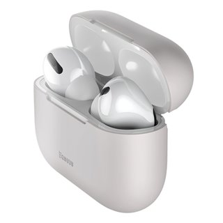 BASEUS θήκη σιλικόνης WIAPPOD-ABZ0G για Apple Airpods Pro, γκρι