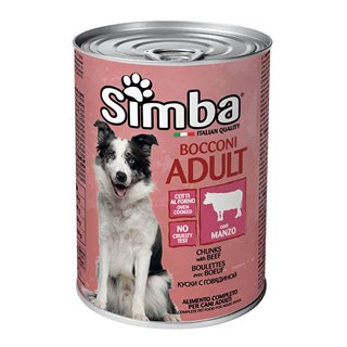 SIMBA κονσέρβα για σκύλους με μοσχάρι, 415g