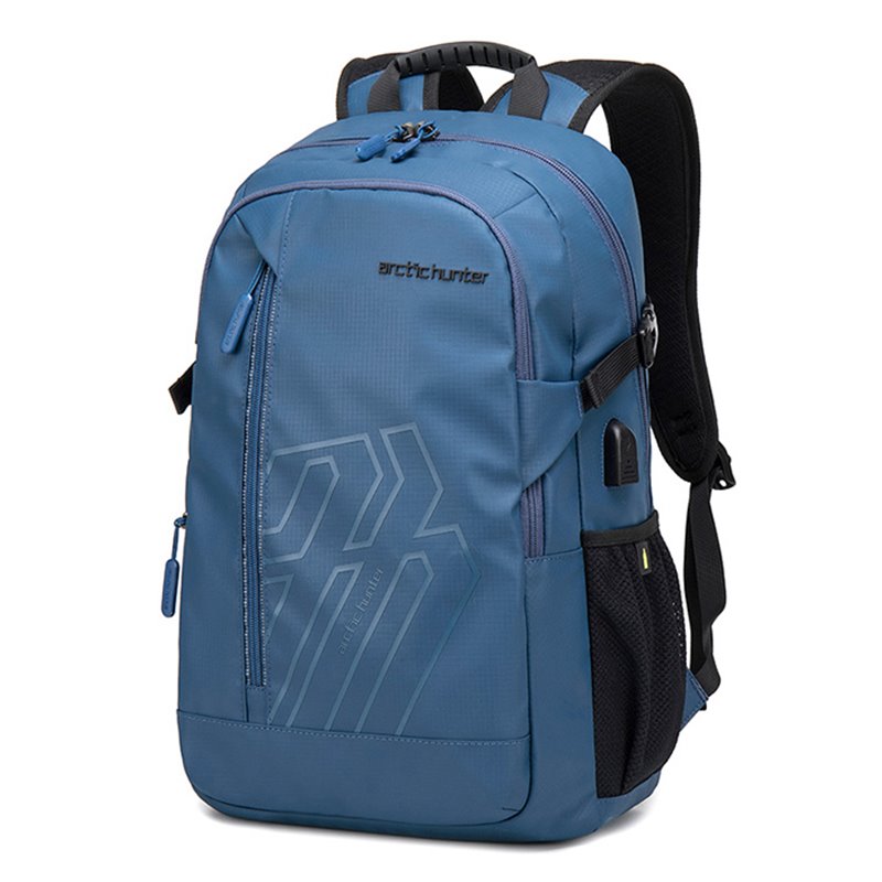 ARCTIC HUNTER τσάντα πλάτης B00387 με θήκη laptop 15.6", μπλε