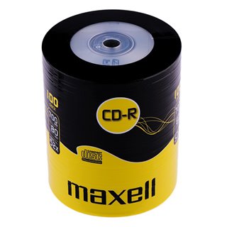 MAXELL CD-R 624037, 700ΜΒ, 80min, 52x speed, spindle pack 100τμχ
