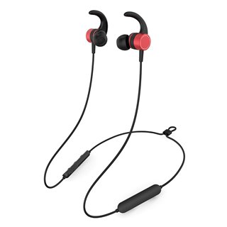 YISON Earphones E17-RD, Bluetooth 5.0, multipoint, με μαγνήτη, κόκκινα