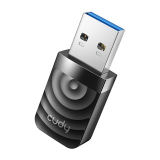 CUDY ασύρματος USB αντάπτορας WU1300S, AC1300 1300Mbps, dual band Wi-Fi