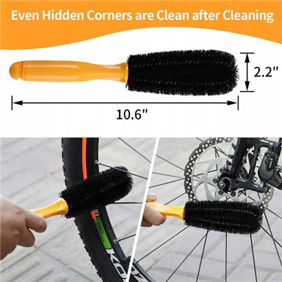 Σετ βουρτσών καθαρισμού ποδήλατου BIKE-0043, 8τμχ