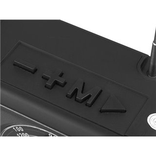 CMIK φορητό ραδιόφωνο & ηχείο MK-101, ηλιακό, BT/USB/TF/AUX, μαύρο