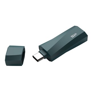 SILICON POWER USB-C Flash Drive Mobile C07, 64GB, USB 3.2, μπλε