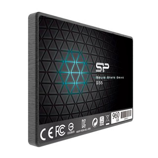 SILICON POWER SSD Slim S55 960GB, 2.5", SATA III, 560-530MB/s, 7mm, TLC