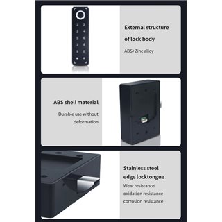 KERONG ηλεκτροπύρος KR-S1030, συνδυασμού & fingerprint, μαύρος