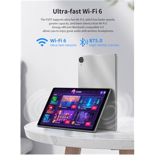 TECLAST tablet P25T, 10.1" HD, 4/64GB, Android 12, μπλε