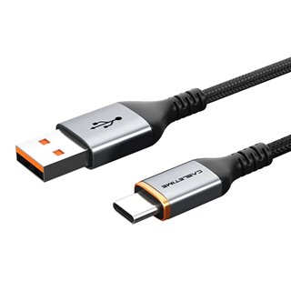 CABLETIME καλώδιο USB σε USB-C CT-AMCM5A, 5A, 1m, μαύρο