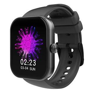 HIFUTURE smartwatch FutureFit Ultra 2, 1.85", IP68, heart rate, μαύρο