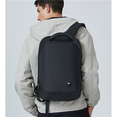 ARCTIC HUNTER τσάντα πλάτης B00193 με θήκη laptop 15.6", 24L, γκρι