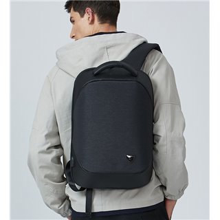 ARCTIC HUNTER τσάντα πλάτης B00193 με θήκη laptop 15.6", 24L, γκρι