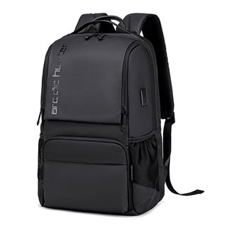ARCTIC HUNTER τσάντα πλάτης B00532 με θήκη laptop 15.6", 28L, μαύρη