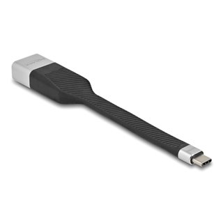 DELOCK καλώδιο USB-C σε RJ45 86936, 10/100/1000Mbps, 15cm, μαύρο