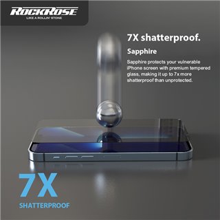 ROCKROSE tempered glass 2.5D Sapphire Full Cover για iPhone 14 Pro