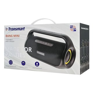 TRONSMART φορητό ηχείο Bang Mini, 50W, Bluetooth, 4000mAh, IPX6, μαύρο