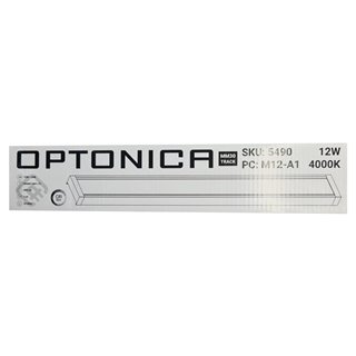 OPTONICA LED μαγνητικό φωτιστικό 5490, 12W, 4000K, μεταλλικό, μαύρο