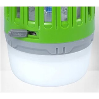 LTC φορητό φωτιστικό LXLL90 με εντομοπαγίδα, 600lm, 5W COB + 1W UV LED