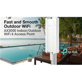 TP-LINK access point EAP650-Outdoor, WiFi 6, Mesh, AX3000, Ver. 1.0
