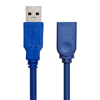POWERTECH καλώδιο προέκτασης USB 3.0 CAB-U153, 3m, μπλε