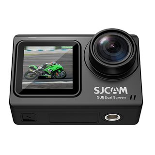 SJCAM action camera SJ8, 2x οθόνες, 4K, 20MP, Wi-Fi, αδιάβροχη, μαύρη