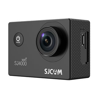 SJCAM action camera SJ4000-WIFI, 2" LCD, 4K, 12MP, αδιάβροχη, μαύρη