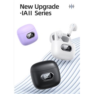 USAMS earphones με θήκη φόρτισης USAMS-IA, True Wireless, μωβ