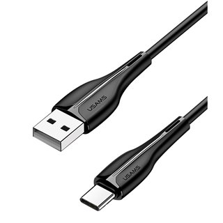 USAMS καλώδιο USB-C σε USB US-SJ372, 2A, 1m, μαύρο