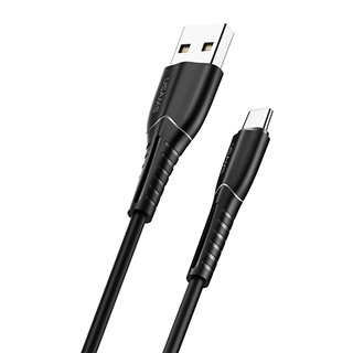 USAMS καλώδιο USB-C σε USB US-SJ366, 2A, 1m, μαύρο