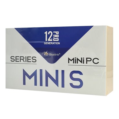 BEELINK mini PC MINI S12 Pro, Intel N100, 16B, 500GB SSD, Windows 11 Pro