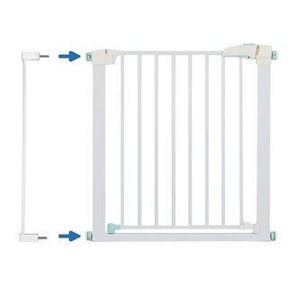 C-TECH προέκταση προστατευτικής πόρτας HUH-0119, μεταλλική, 7cm, λευκή