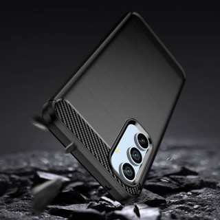 POWERTECH θήκη Carbon MOB-1845 για Samsung Galaxy A54 5G, μαύρη