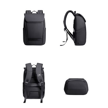 ARCTIC HUNTER τσάντα πλάτης B00559 με θήκη laptop 15.6", 21L, γκρι