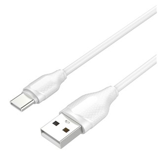 LDNIO καλώδιο USB-C σε USB LS371, 2.1A, 1m, λευκό