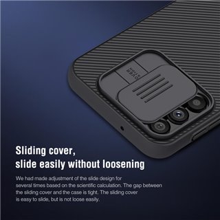 NILLKIN θήκη CamShield για Samsung Galaxy A14 4G, μαύρη