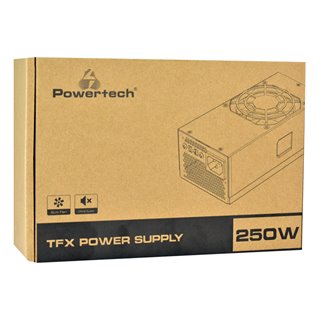 POWERTECH τροφοδοτικό για PC PT-1104, 250W, TFX, 80mm Fan
