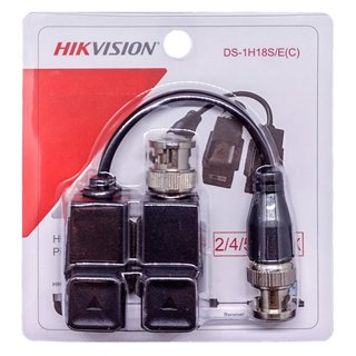 HIKVISION παθητικό video balun DS-1H18S-EC για έως 8MP κάμερες