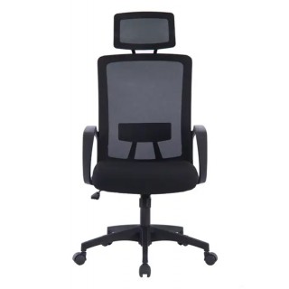 POWERTECH καρέκλα γραφείου PT-1139 με μπράτσα, ρυθμιζόμενη, μαύρη