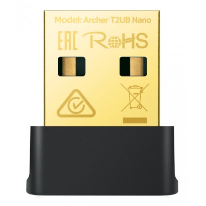 TP-LINK Nano Wi-Fi Bluetooth 4.2 USB Adapter Archer T2UB Nano, Ver. 1.0