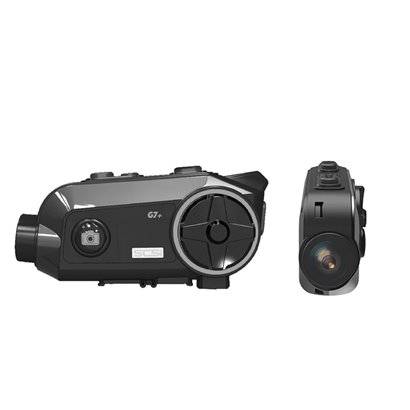 SCSETC ενδοεπικοινωνία μηχανής G7+, κάμερα, Bluetooth, 2 αναβάτες, 500m