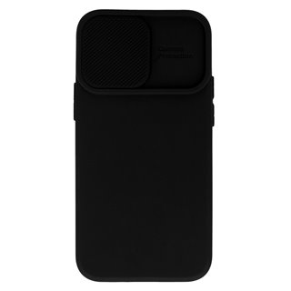POWERTECH Θήκη Camshield Soft MOB-1881 για iPhone 15 Plus, μαύρη