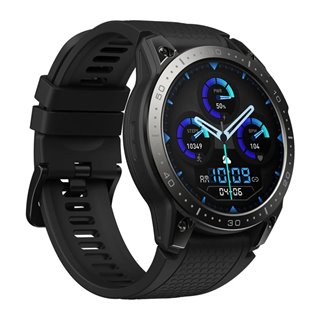 ZEBLAZE smartwatch Ares 3 Pro, heart rate, 1.43" AMOLED, IP68, μαύρο
