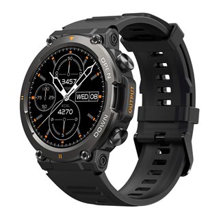 ZEBLAZE smartwatch Vibe 7, heart rate, 1.39" IPS, IP68, μαύρο