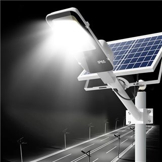 POWERTECH LED ηλιακός προβολέας HLL-0125 με χειριστήριο, 150W, 10000mAh