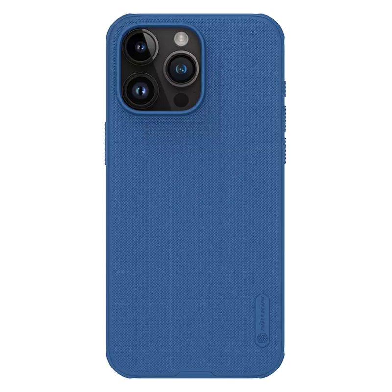 NILLKIN θήκη Super Frosted Shield Pro για iPhone 15 Pro Max, μπλε