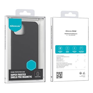NILLKIN θήκη Super Frosted Shield Pro Magnetic για iPhone 15 Plus, μπλε