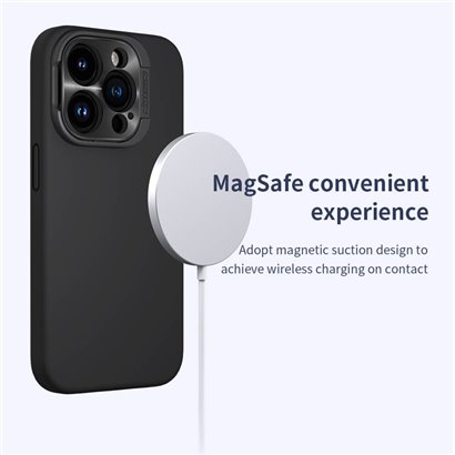 NILLKIN θήκη LensWing Magnetic για iPhone 15 Pro, μαύρη